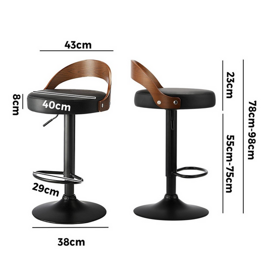 Bon Gas Lift Swivel Stool