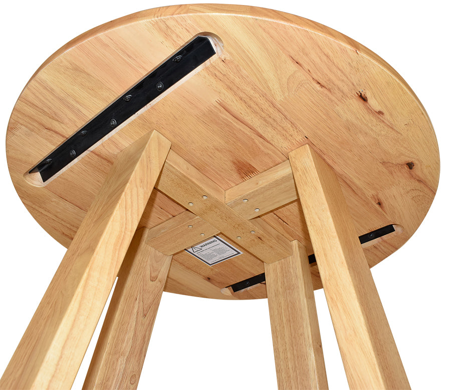 Chunk 800mm Round Drybar Table