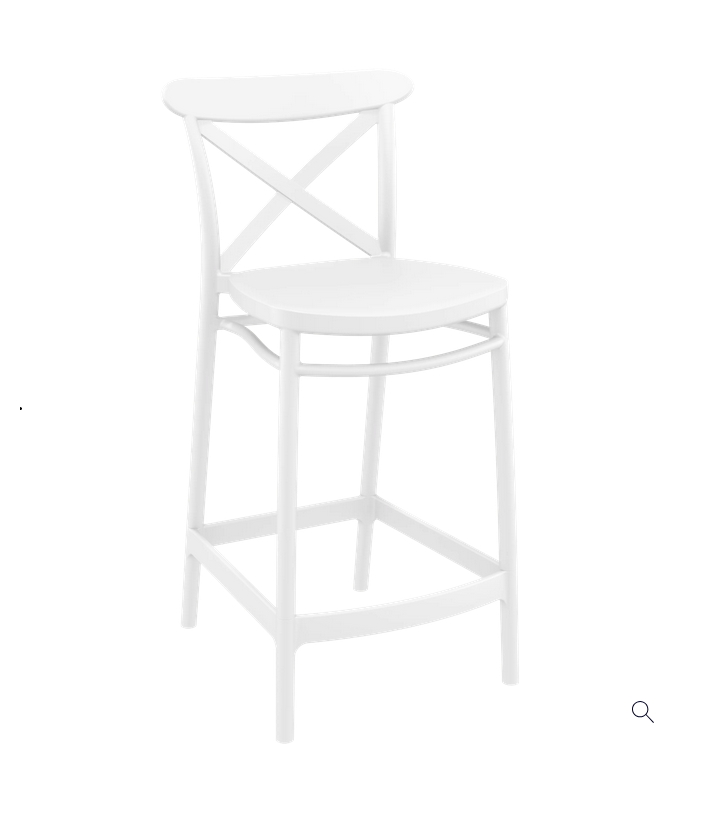 Siesta Cross Back Kitchen Counter Barstool
