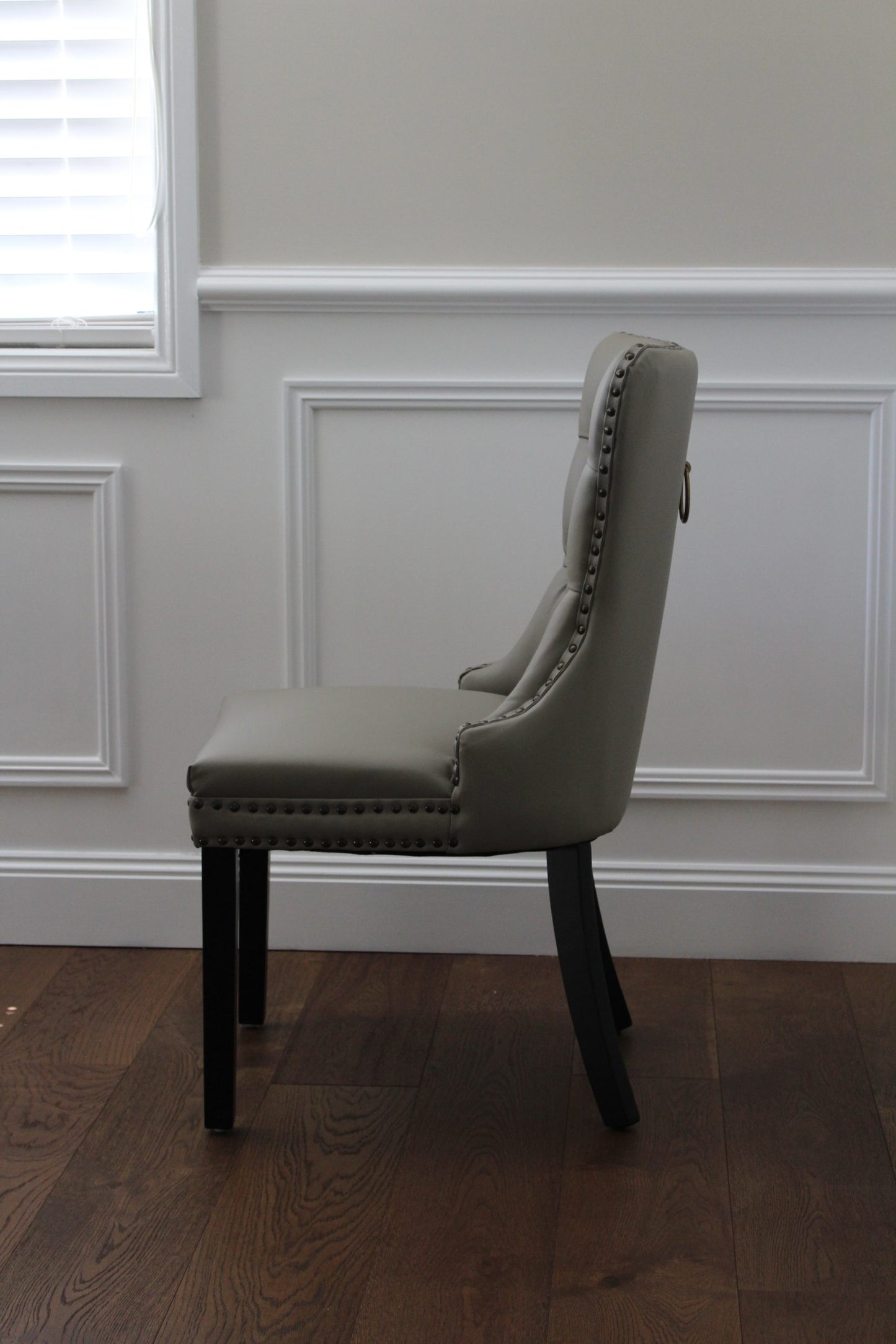 Elena Diamond Buttoned Dining Chair