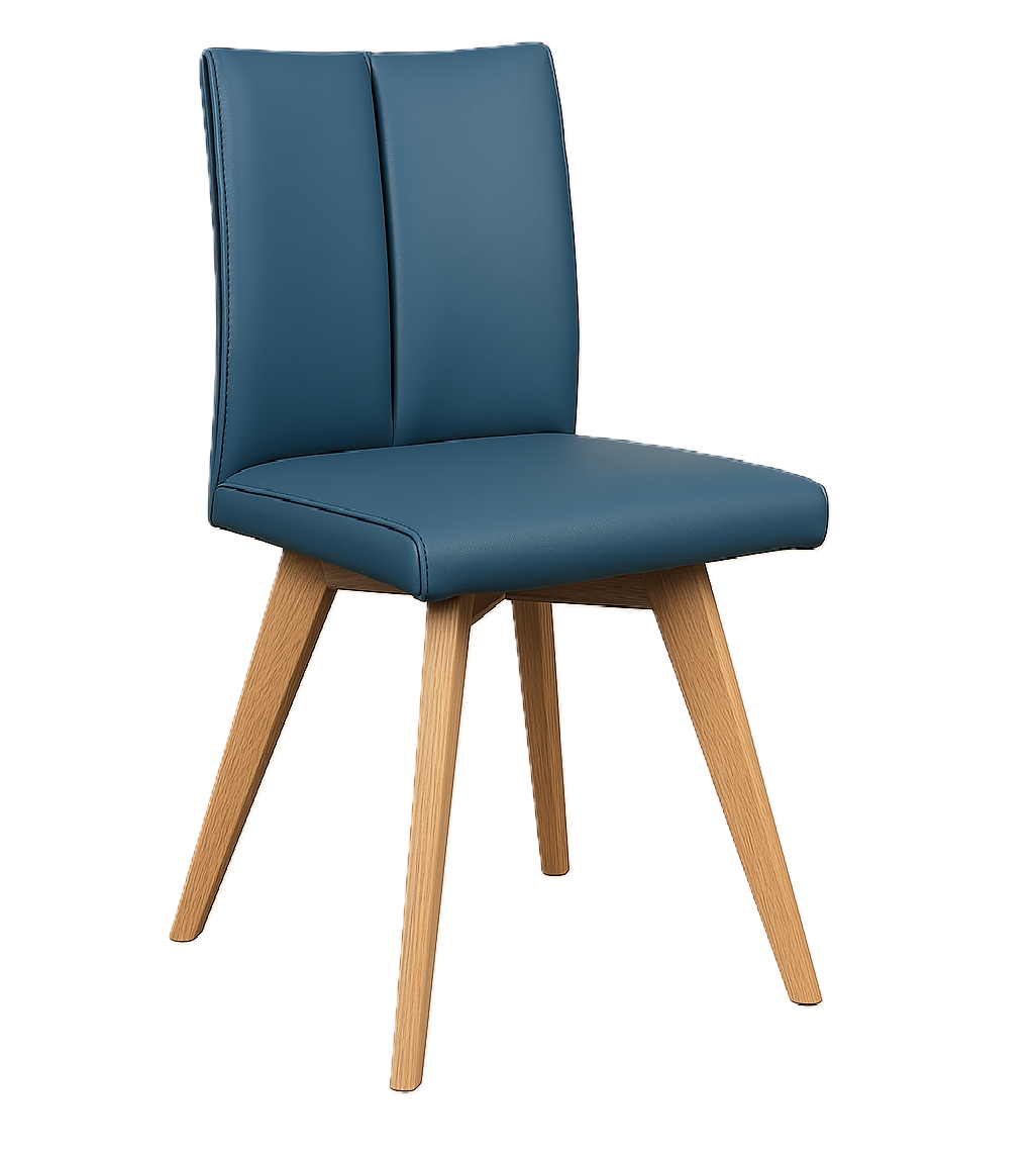 Hendricks Dining Chair in Genuine Leather