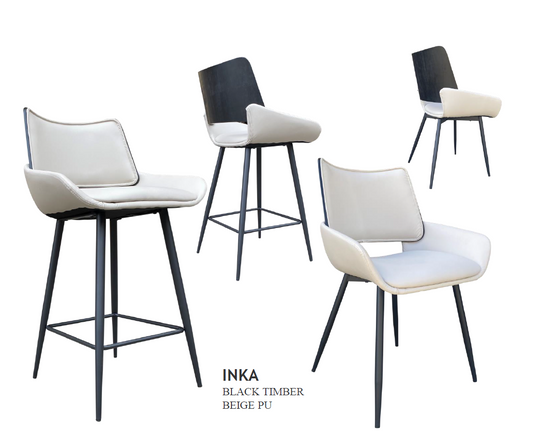 Inka Kitchen Bench Barstool