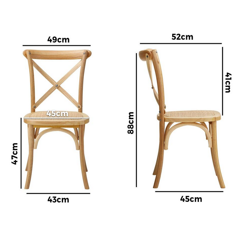 Kross Dining Chair x 2 Chairs