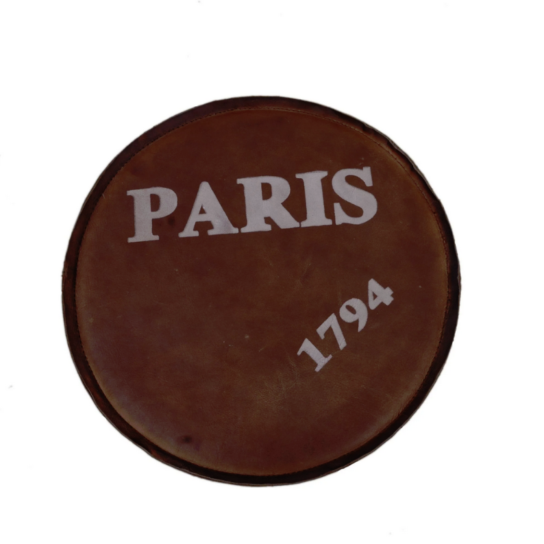 Paris Leather Wind Up Stool