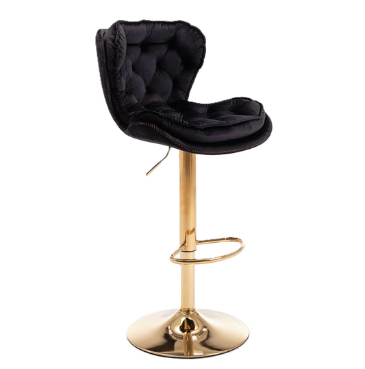 Plush Gas Lift Swivel Stool