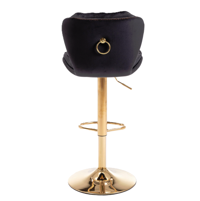 Plush Gas Lift Swivel Stool