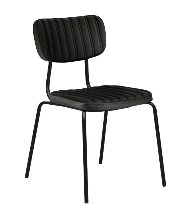 Tiramisu Dining Chair by Durafurn - Black Frame