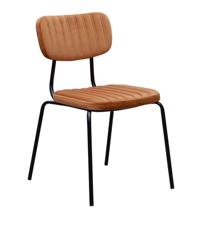 Tiramisu Dining Chair by Durafurn - Black Frame