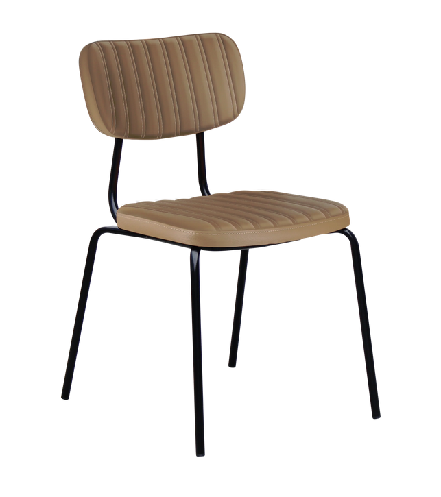 Tiramisu Dining Chair by Durafurn - Black Frame