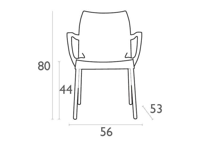 Siesta Dolce Arm Chair