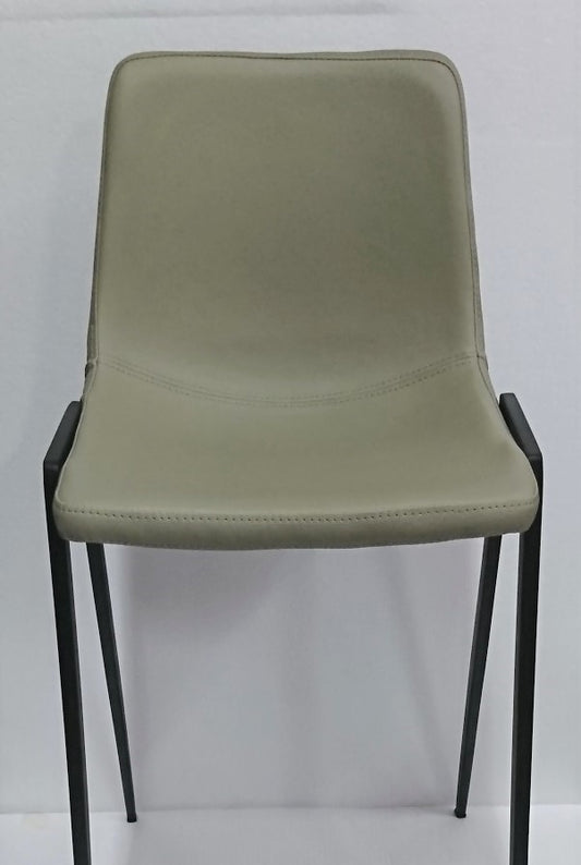 Nadia Dining Chair With Black Powder Coated Legs