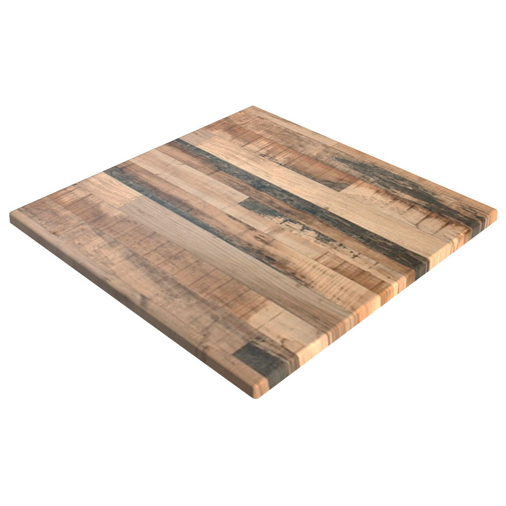 SM FRANCE 80cm x 80cm Square Werzalit Table Top - Top Only - Made in France