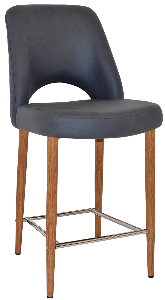 Albury Kitchen Bench Bar Stool 650mm - Commercial Quality