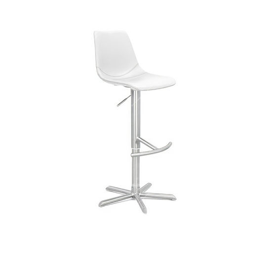 Coval Gas Lift Stool with 5 Star Base - Height Adjustable Counter Stool