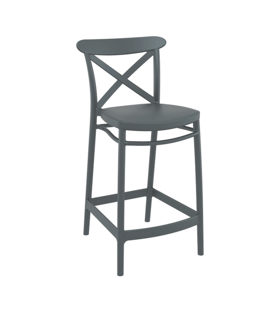 Siesta Cross Back Kitchen Counter Barstool