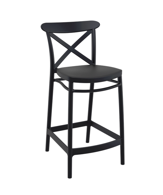 Siesta Cross Back Kitchen Counter Barstool