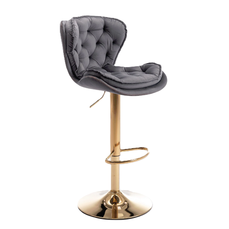 Plush Gas Lift Swivel Stool
