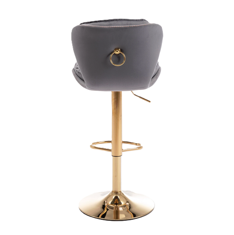 Plush Gas Lift Swivel Stool