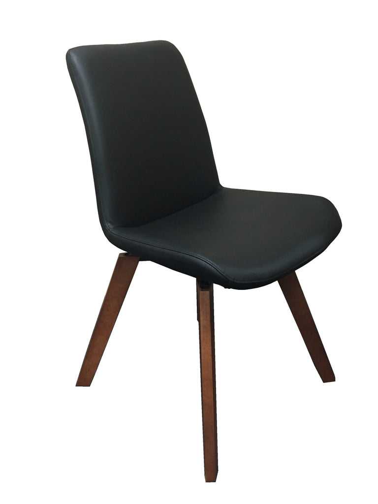 Soho Leather Swivel Dining Chair