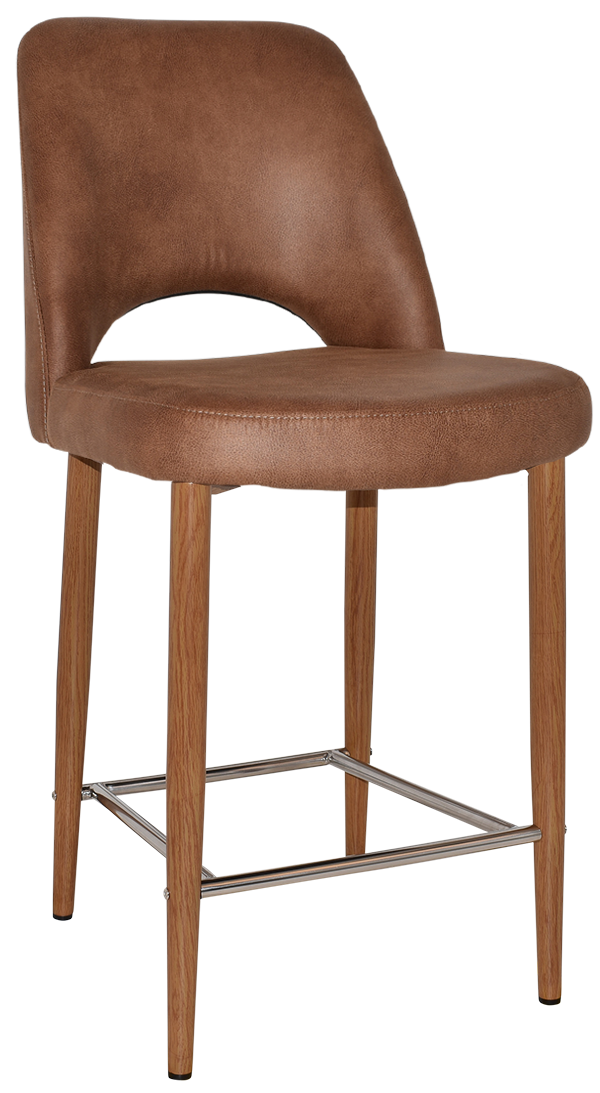 Albury Kitchen Bench Bar Stool 650mm - Commercial Quality