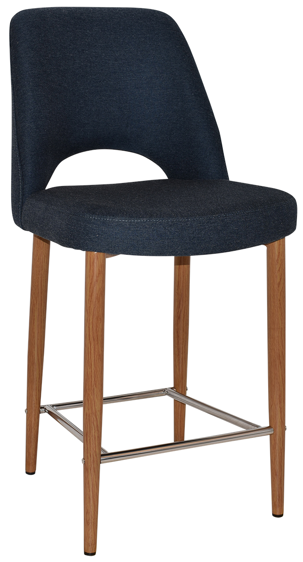 Albury Kitchen Bench Bar Stool 650mm - Commercial Quality