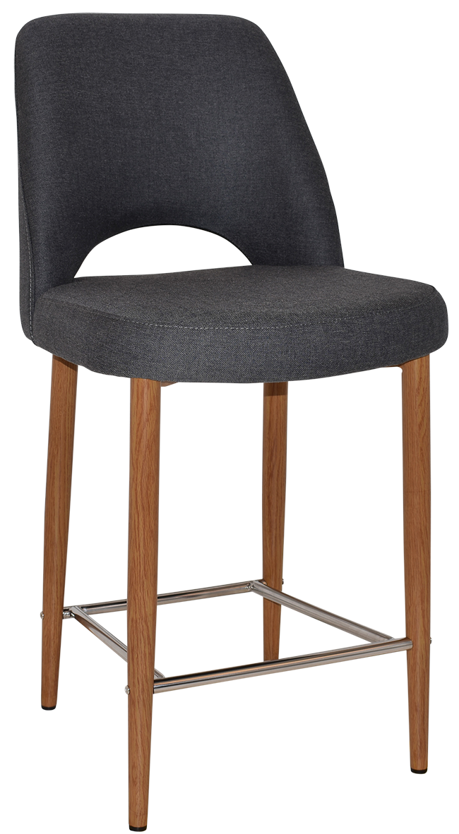 Albury Kitchen Bench Bar Stool 650mm - Commercial Quality