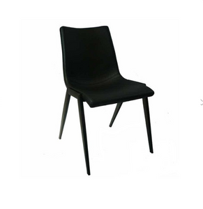 Nadia Dining Chair With Black Powder Coated Legs