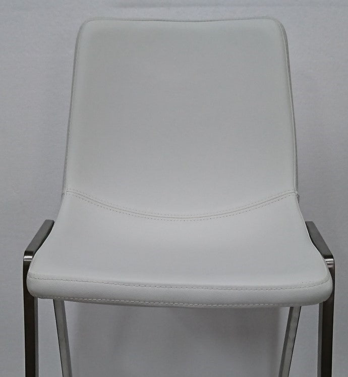 Nadia Kitchen Bench Bar Stool With Black Powder Coated Legs