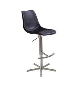 Coval Gas Lift Stool with 5 Star Base - Height Adjustable Counter Stool